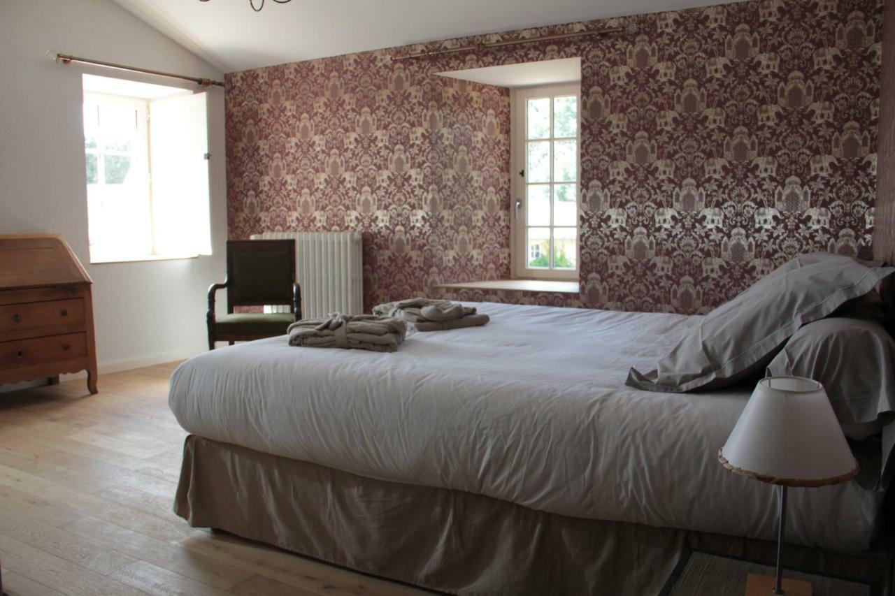 Le Logis De La Foret Hotell Sainte-Verge Exteriör bild