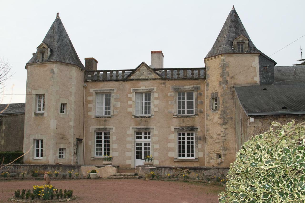 Le Logis De La Foret Hotell Sainte-Verge Exteriör bild